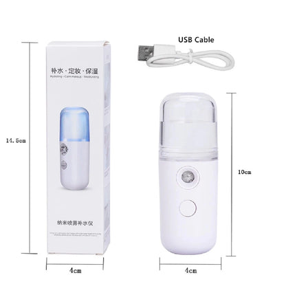 USB Mist Facial Sprayer Humidifier