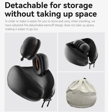 Noise Cancelling U-shaped Neck Pillow