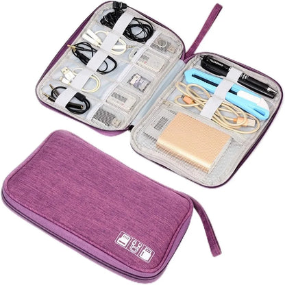 Portable Electronics Organizer Bag