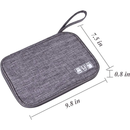Portable Electronics Organizer Bag