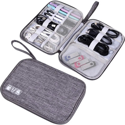 Portable Electronics Organizer Bag